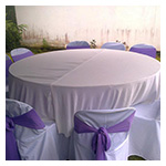 Patterned Round Tablecloths